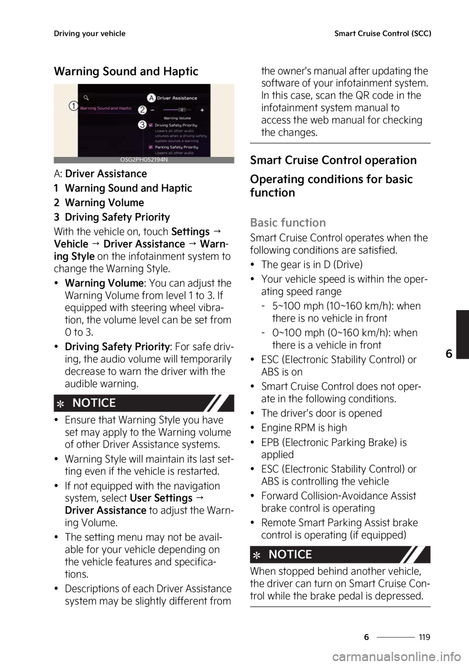 KIA NIRO 2022  Owners Manual ���
�
�
�%�S�J�W�J�O�H��Z�P�V�S��W�F�I�J�D�M�F�4�N�B�S�U��$�S�V�J�T�F��$�P�O�U�S�P�M��	�4�$�$�

�8�B�S�O�J�O�H��4�P�V�O�E��B�O�E��)�B�Q�U�J�D
�"���%�S�J�W�F�S��"�T�T�J�T�U�B�O�D�F
��