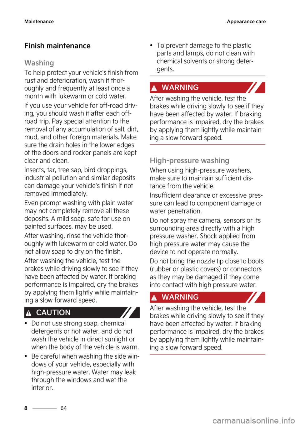 KIA NIRO 2022  Owners Manual �.�B�J�O�U�F�O�B�O�D�F
��
�
�"�Q�Q�F�B�S�B�O�D�F��D�B�S�F
��J�O�J�T�I��N�B�J�O�U�F�O�B�O�D�F
�8�B�T�I�J�O�H
�5�P��I�F�M�Q��Q�S�P�U�F�D�U��Z�P�V�S��W�F�I�J�D�M�F��T��G�J�O�J�T�I��G�S�P�N�