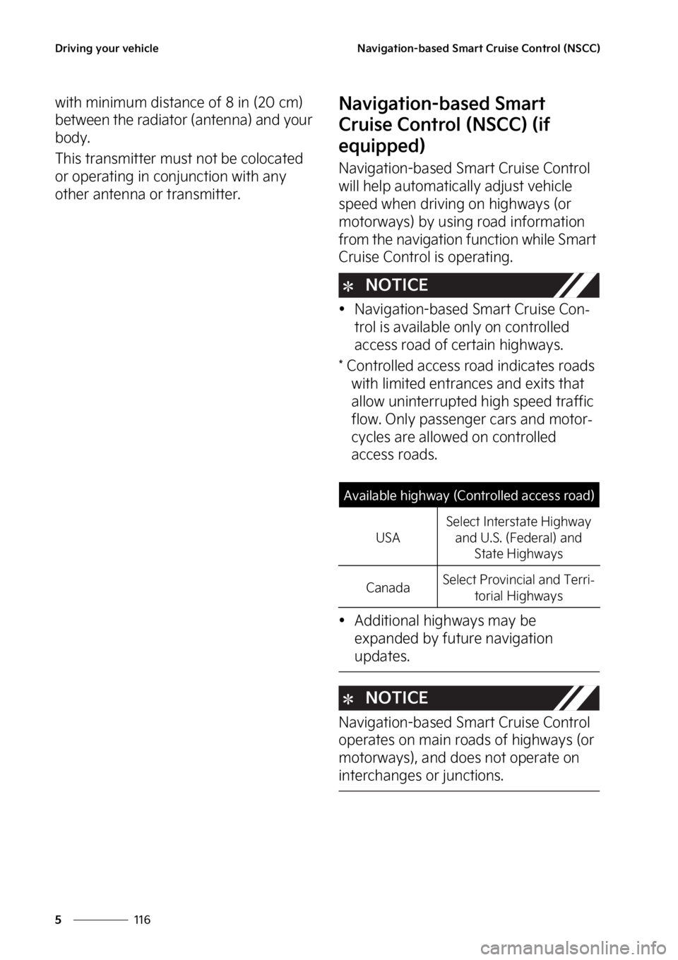 KIA K5 2023  Owners Manual �%�S�J�W�J�O�H��Z�P�V�S��W�F�I�J�D�M�F
���
�
�/�B�W�J�H�B�U�J�P�O��C�B�T�F�E��4�N�B�S�U��$�S�V�J�T�F��$�P�O�U�S�P�M��	�/�4�$�$�

�X�J�U�I��N�J�O�J�N�V�N��E�J�T�U�B�O�D�F��P�G����J�O�