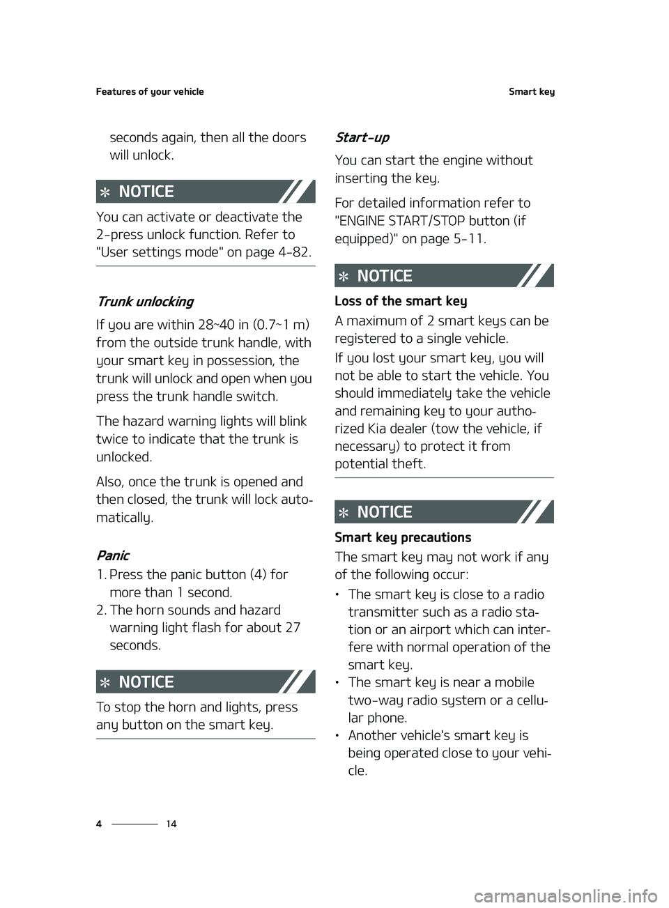 KIA K5 2022  Owners Manual ��F�B�U�V�S�F�T��P�G��Z�P�V�S��W�F�I�J�D�M�F
��
�
�4�N�B�S�U��L�F�Z
�T�F�D�P�O�E�T��B�H�B�J�O�
��U�I�F�O��B�M�M��U�I�F��E�P�P�S�T�
�X�J�M�M��V�O�M�P�D�L�
�/�0�5�*�$�&
�:�P�V��D�B�O��