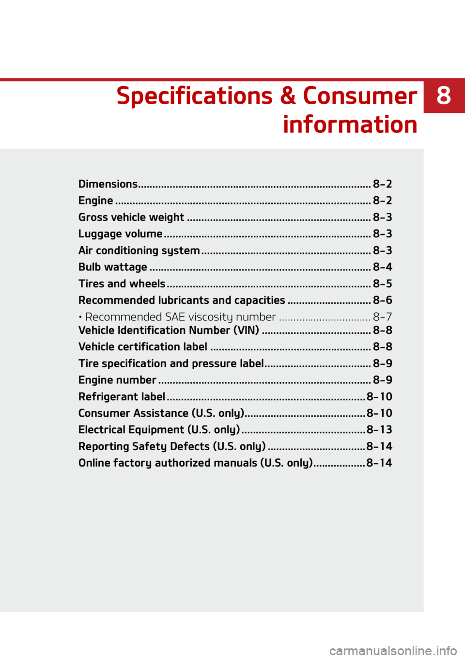 KIA K5 2021  Owners Manual �
�4�Q�F�D�J�G�J�D�B�U�J�P�O�T����$�P�O�T�V�N�F�S
�J�O�G�P�S�N�B�U�J�P�O
�4�Q�F�D�J�G�J�D�B�U�J�P�O�T����$�P�O�T�V�N�F�S��J�O�G�P�S�N�B�U�J�P�O�%�J�N�F�O�T�J�P�O�T���������������