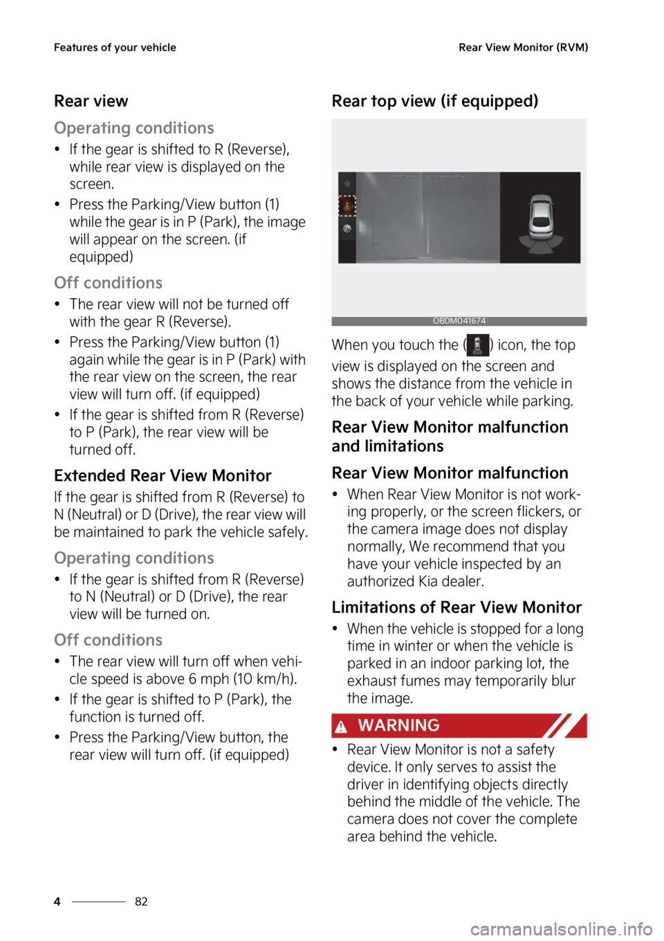 KIA FORTE 2023  Owners Manual ��F�B�U�V�S�F�T��P�G��Z�P�V�S��W�F�I�J�D�M�F
��
�
�3�F�B�S��7�J�F�X��.�P�O�J�U�P�S��	�3�7�.�

�3�F�B�S��W�J�F�X
�0�Q�F�S�B�U�J�O�H��D�P�O�E�J�U�J�P�O�T
