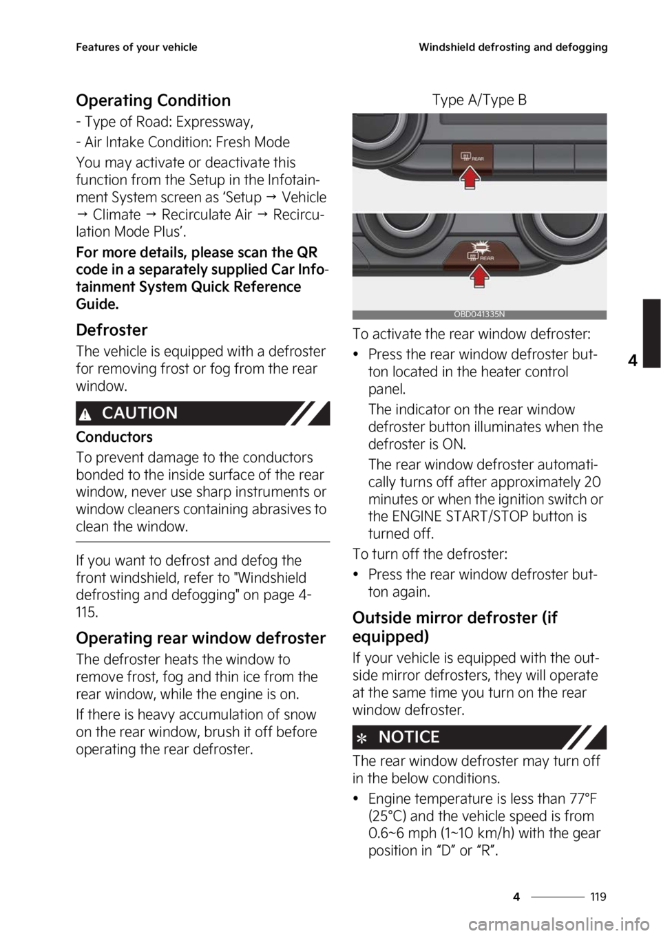 KIA FORTE 2023  Owners Manual ���
�
�
��F�B�U�V�S�F�T��P�G��Z�P�V�S��W�F�I�J�D�M�F�8�J�O�E�T�I�J�F�M�E��E�F�G�S�P�T�U�J�O�H��B�O�E��E�F�G�P�H�H�J�O�H
�0�Q�F�S�B�U�J�O�H��$�P�O�E�J�U�J�P�O
���5�Z�Q�F��P�G��3�P�B�E�