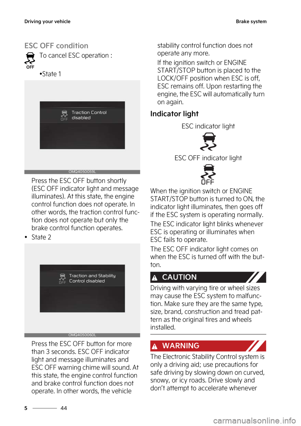 KIA FORTE 2023  Owners Manual �%�S�J�W�J�O�H��Z�P�V�S��W�F�I�J�D�M�F
��
�
�#�S�B�L�F��T�Z�T�U�F�N
�&�4�$��0����D�P�O�E�J�U�J�P�O
�5�P��D�B�O�D�F�M��&�4�$��P�Q�F�S�B�U�J�P�O��
