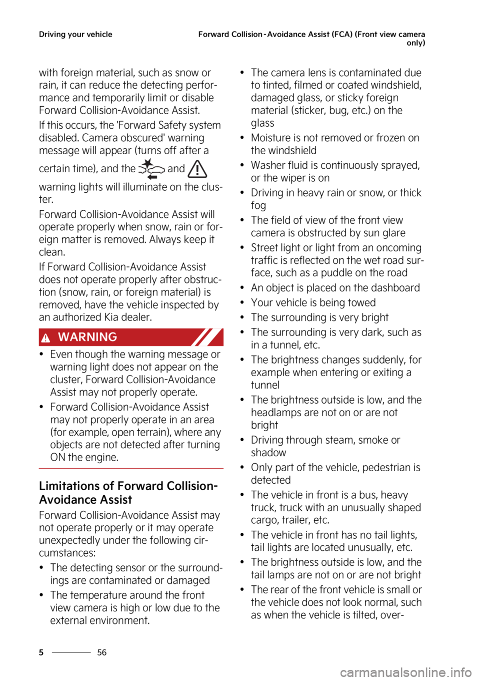 KIA FORTE 2023  Owners Manual �%�S�J�W�J�O�H��Z�P�V�S��W�F�I�J�D�M�F
��
�
��P�S�X�B�S�E��$�P�M�M�J�T�J�P�O�m�"�W�P�J�E�B�O�D�F��"�T�T�J�T�U��	��$�"�
��	��S�P�O�U��W�J�F�X��D�B�N�F�S�B
�P�O�M�Z�

�X�J�U�I��G�P�S�F�J�
