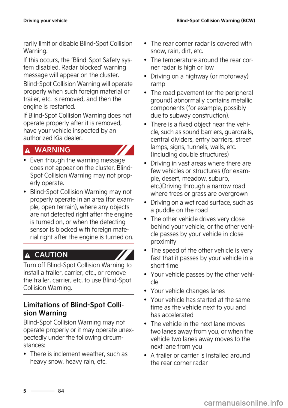 KIA FORTE 2023  Owners Manual �%�S�J�W�J�O�H��Z�P�V�S��W�F�I�J�D�M�F
��
�
�#�M�J�O�E��4�Q�P�U��$�P�M�M�J�T�J�P�O��8�B�S�O�J�O�H��	�#�$�8�

�S�B�S�J�M�Z��M�J�N�J�U��P�S��E�J�T�B�C�M�F��#�M�J�O�E��4�Q�P�U��$�P�M�M�J�T