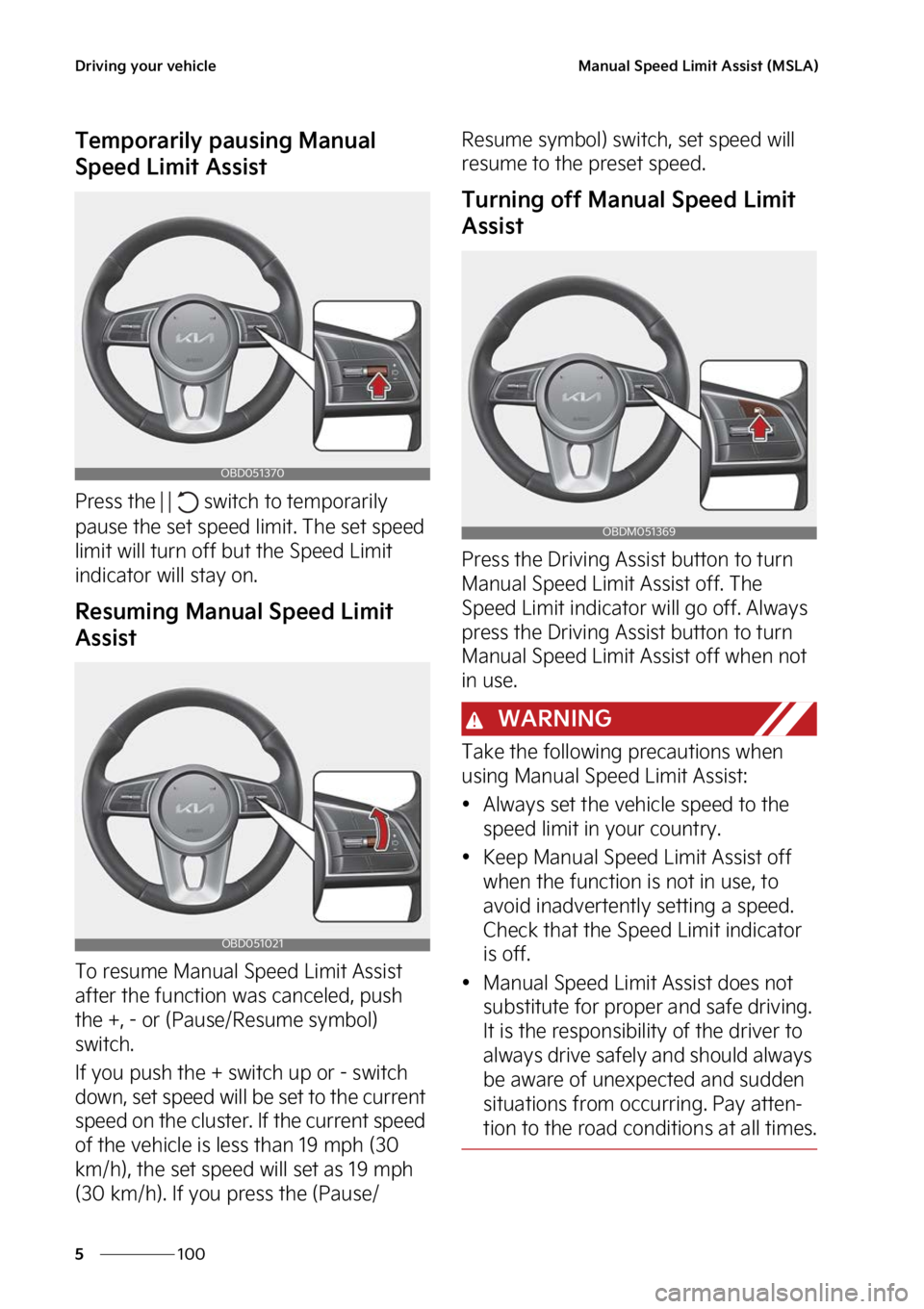 KIA FORTE 2023  Owners Manual �%�S�J�W�J�O�H��Z�P�V�S��W�F�I�J�D�M�F
���
�
�.�B�O�V�B�M��4�Q�F�F�E��-�J�N�J�U��"�T�T�J�T�U��	�.�4�-�"�

�5�F�N�Q�P�S�B�S�J�M�Z��Q�B�V�T�J�O�H��.�B�O�V�B�M�
�4�Q�F�F�E��-�J�N�J�U��"�T�
