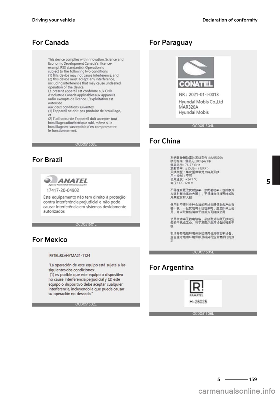 KIA FORTE 2023  Owners Manual ���
�
�
�%�S�J�W�J�O�H��Z�P�V�S��W�F�I�J�D�M�F�%�F�D�M�B�S�B�U�J�P�O��P�G��D�P�O�G�P�S�N�J�U�Z
��P�S��$�B�O�B�E�B
��P�S��#�S�B�[�J�M
��P�S��.�F�Y�J�D�P��P�S��1�B�S�B�H�V�B�Z
��P�S��