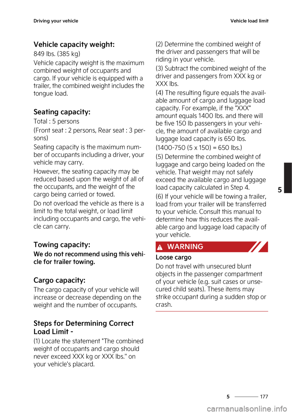 KIA FORTE 2023  Owners Manual ���
�
�
�%�S�J�W�J�O�H��Z�P�V�S��W�F�I�J�D�M�F�7�F�I�J�D�M�F��M�P�B�E��M�J�N�J�U
�7�F�I�J�D�M�F��D�B�Q�B�D�J�U�Z��X�F�J�H�I�U�
�����M�C�T���	�����L�H�

�7�F�I�J�D�M�F��D�B�Q�B�D