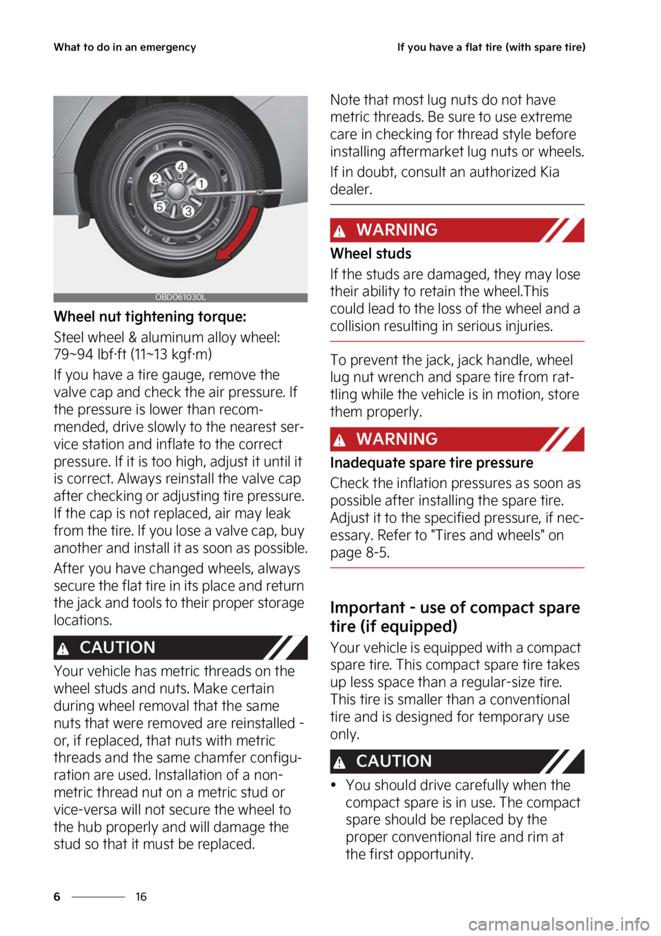 KIA FORTE 2023  Owners Manual �8�I�B�U��U�P��E�P��J�O��B�O��F�N�F�S�H�F�O�D�Z
��
�
�*�G��Z�P�V��I�B�W�F��B��G�M�B�U��U�J�S�F��	�X�J�U�I��T�Q�B�S�F��U�J�S�F�

�8�I�F�F�M��O�V�U��U�J�H�I�U�F�O�J�O�H��U�P�S�R�V�F�