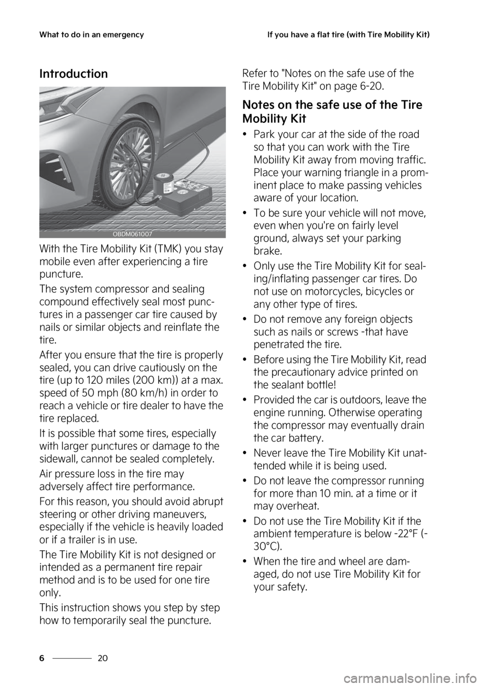 KIA FORTE 2023  Owners Manual �8�I�B�U��U�P��E�P��J�O��B�O��F�N�F�S�H�F�O�D�Z
��
�
�*�G��Z�P�V��I�B�W�F��B��G�M�B�U��U�J�S�F��	�X�J�U�I��5�J�S�F��.�P�C�J�M�J�U�Z��,�J�U�

�*�O�U�S�P�E�V�D�U�J�P�O
�8�J�U�I��U�I�F�