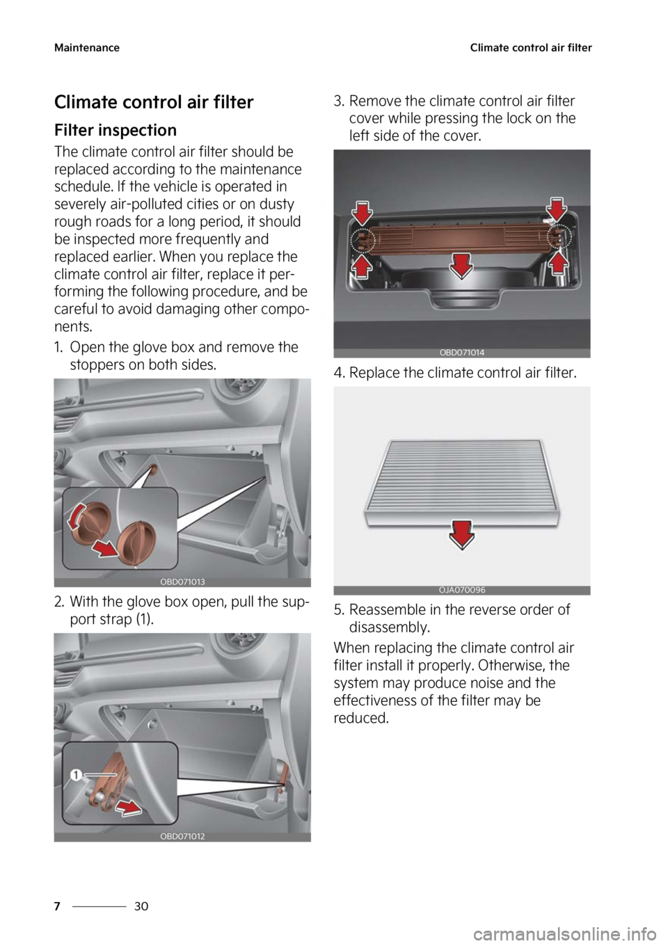 KIA FORTE 2023  Owners Manual �.�B�J�O�U�F�O�B�O�D�F
��
�
�$�M�J�N�B�U�F��D�P�O�U�S�P�M��B�J�S��G�J�M�U�F�S
�$�M�J�N�B�U�F��D�P�O�U�S�P�M��B�J�S��G�J�M�U�F�S
��J�M�U�F�S��J�O�T�Q�F�D�U�J�P�O
�5�I�F��D�M�J�N�B�U�F��D�P