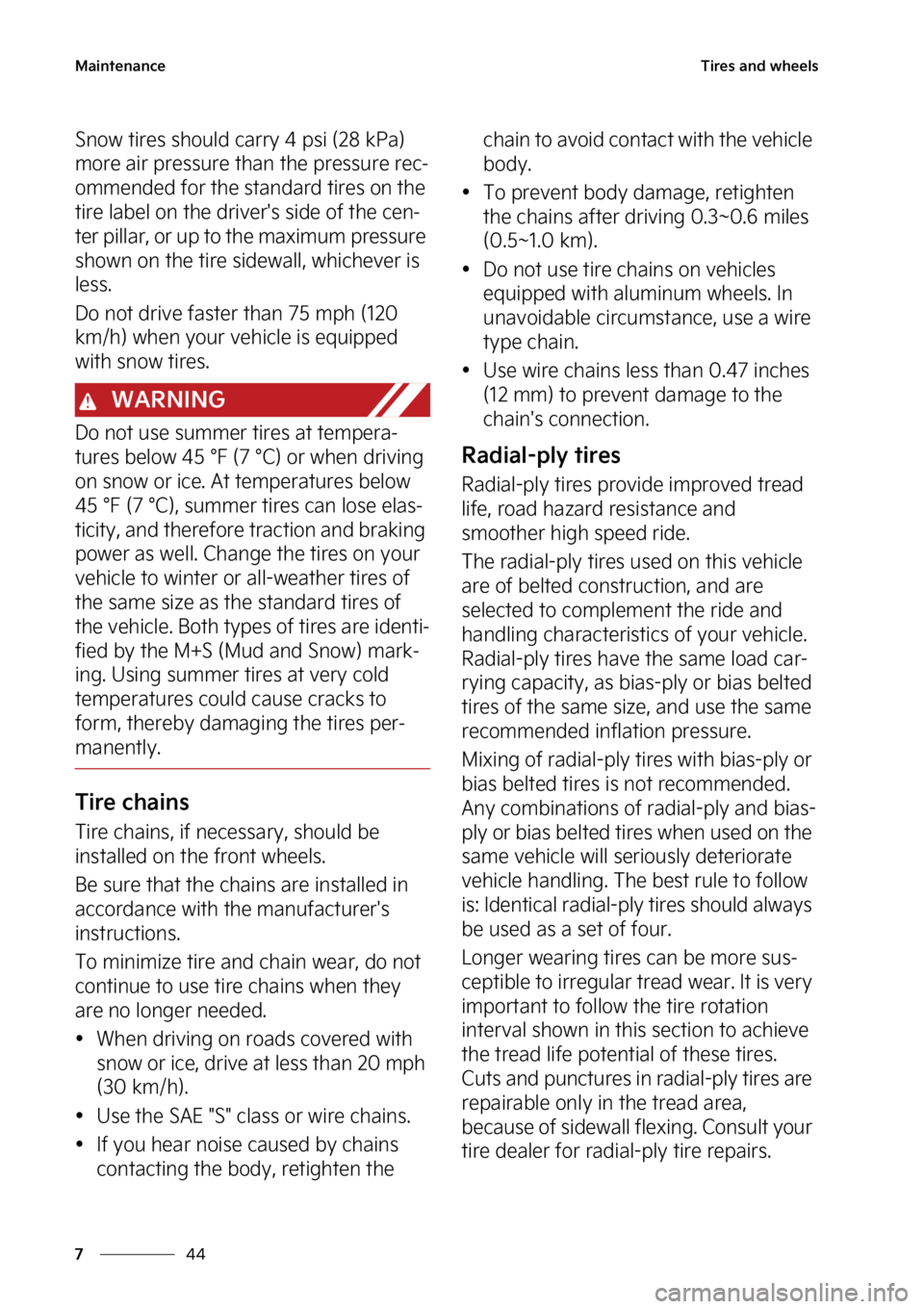 KIA FORTE 2023  Owners Manual �.�B�J�O�U�F�O�B�O�D�F
��
�
�5�J�S�F�T��B�O�E��X�I�F�F�M�T
�4�O�P�X��U�J�S�F�T��T�I�P�V�M�E��D�B�S�S�Z����Q�T�J��	����L�1�B�
�
�N�P�S�F��B�J�S��Q�S�F�T�T�V�S�F��U�I�B�O��U�I�F��Q�