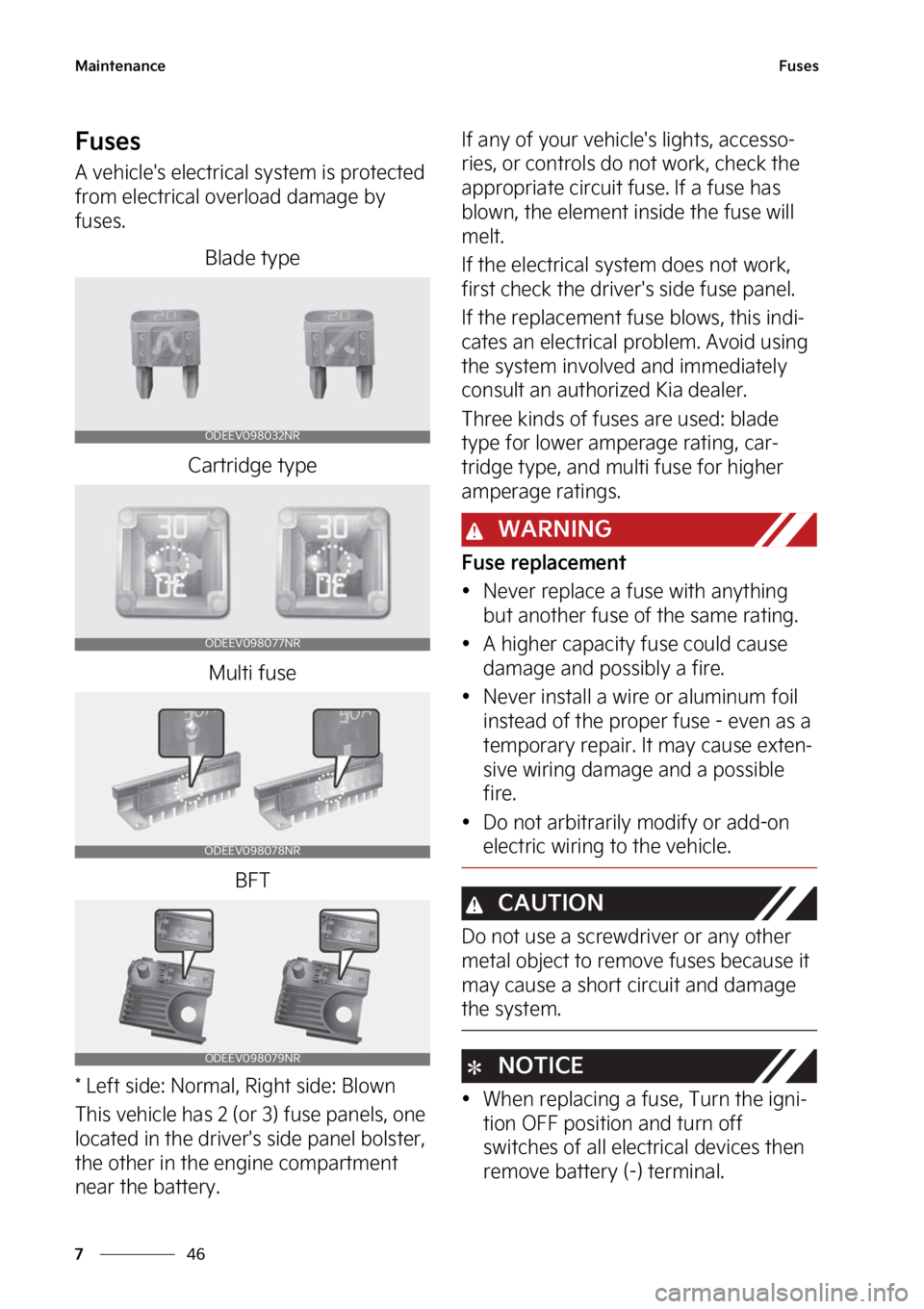 KIA FORTE 2023  Owners Manual �.�B�J�O�U�F�O�B�O�D�F
��
�
��V�T�F�T
��V�T�F�T
�"��W�F�I�J�D�M�F��T��F�M�F�D�U�S�J�D�B�M��T�Z�T�U�F�N��J�T��Q�S�P�U�F�D�U�F�E�
�G�S�P�N��F�M�F�D�U�S�J�D�B�M��P�W�F�S�M�P�B�E��E�B�N�B�H