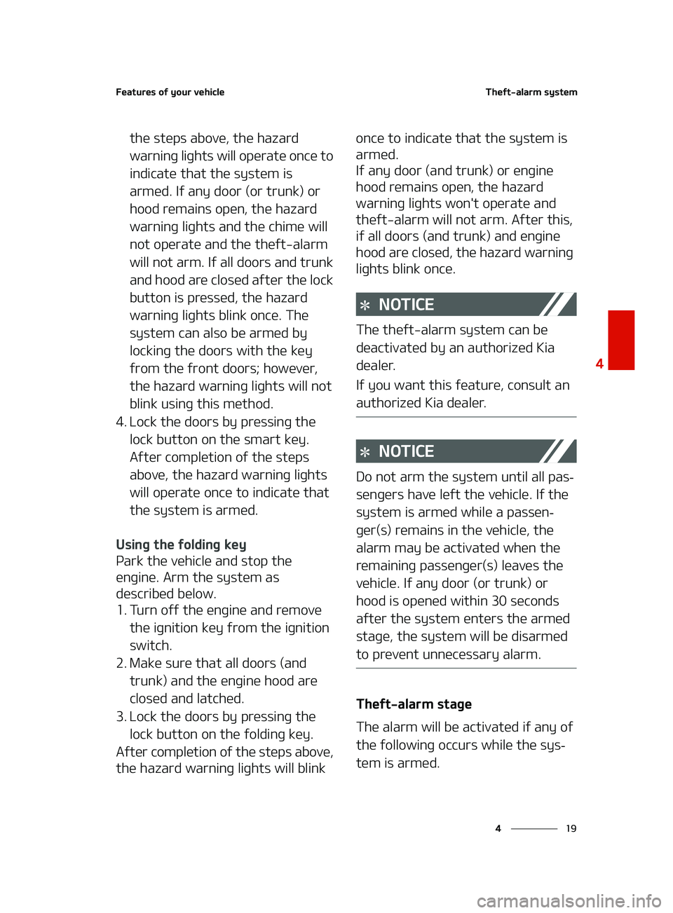 KIA FORTE 2022  Owners Manual ��
�
�
��F�B�U�V�S�F�T��P�G��Z�P�V�S��W�F�I�J�D�M�F�5�I�F�G�U��B�M�B�S�N��T�Z�T�U�F�N
�U�I�F��T�U�F�Q�T��B�C�P�W�F�
��U�I�F��I�B�[�B�S�E�
�X�B�S�O�J�O�H��M�J�H�I�U�T��X�J�M�M��P�Q�F�