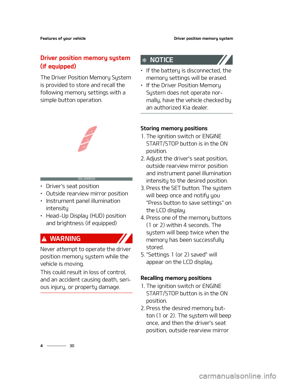 KIA FORTE 2022  Owners Manual ��F�B�U�V�S�F�T��P�G��Z�P�V�S��W�F�I�J�D�M�F
��
�
�%�S�J�W�F�S��Q�P�T�J�U�J�P�O��N�F�N�P�S�Z��T�Z�T�U�F�N
�%�S�J�W�F�S��Q�P�T�J�U�J�P�O��N�F�N�P�S�Z��T�Z�T�U�F�N�
�	�J�G��F�R�V�J�Q�Q�F�