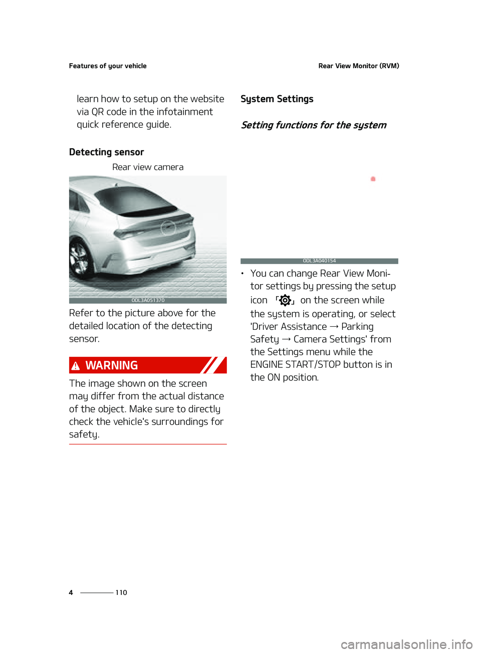 KIA FORTE 2022  Owners Manual ��F�B�U�V�S�F�T��P�G��Z�P�V�S��W�F�I�J�D�M�F
���
�
�3�F�B�S��7�J�F�X��.�P�O�J�U�P�S��	�3�7�.�

�M�F�B�S�O��I�P�X��U�P��T�F�U�V�Q��P�O��U�I�F��X�F�C�T�J�U�F�
�W�J�B��2�3��D�P�E�F��