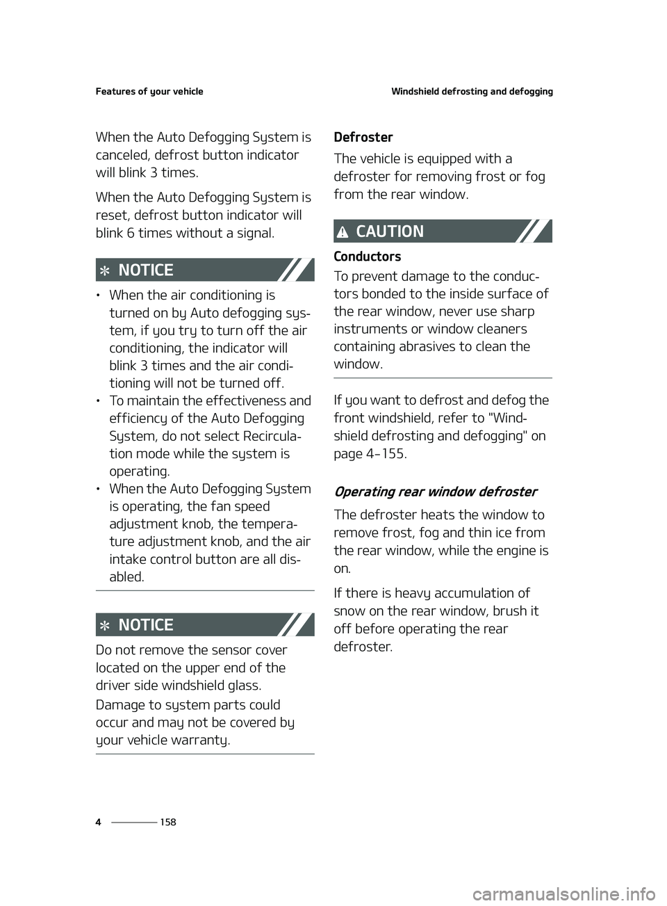 KIA FORTE 2022  Owners Manual ��F�B�U�V�S�F�T��P�G��Z�P�V�S��W�F�I�J�D�M�F
���
�
�8�J�O�E�T�I�J�F�M�E��E�F�G�S�P�T�U�J�O�H��B�O�E��E�F�G�P�H�H�J�O�H
�8�I�F�O��U�I�F��"�V�U�P��%�F�G�P�H�H�J�O�H��4�Z�T�U�F�N��J�T�
�