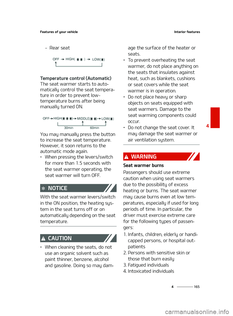 KIA FORTE 2022  Owners Manual ���
�
�
��F�B�U�V�S�F�T��P�G��Z�P�V�S��W�F�I�J�D�M�F�*�O�U�F�S�J�P�S��G�F�B�U�V�S�F�T
��3�F�B�S��T�F�B�U
�5�F�N�Q�F�S�B�U�V�S�F��D�P�O�U�S�P�M��	�"�V�U�P�N�B�U�J�D�

�5�I�F��T�F�B�U��X