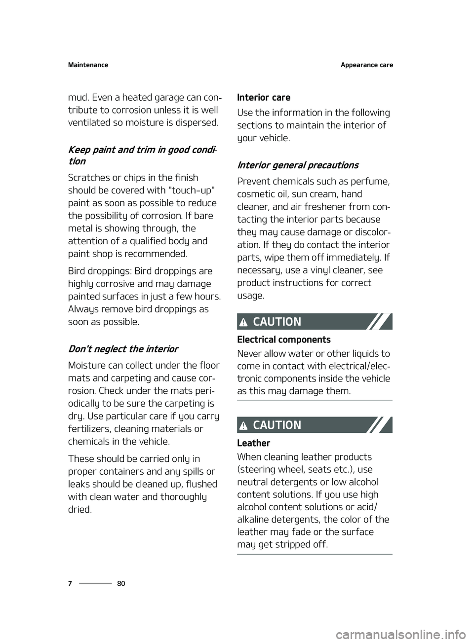 KIA FORTE 2022  Owners Manual �.�B�J�O�U�F�O�B�O�D�F
��
�
�"�Q�Q�F�B�S�B�O�D�F��D�B�S�F
�N�V�E���&�W�F�O��B��I�F�B�U�F�E��H�B�S�B�H�F��D�B�O��D�P�O-
�U�S�J�C�V�U�F��U�P��D�P�S�S�P�T�J�P�O��V�O�M�F�T�T��J�U��J�T��X
