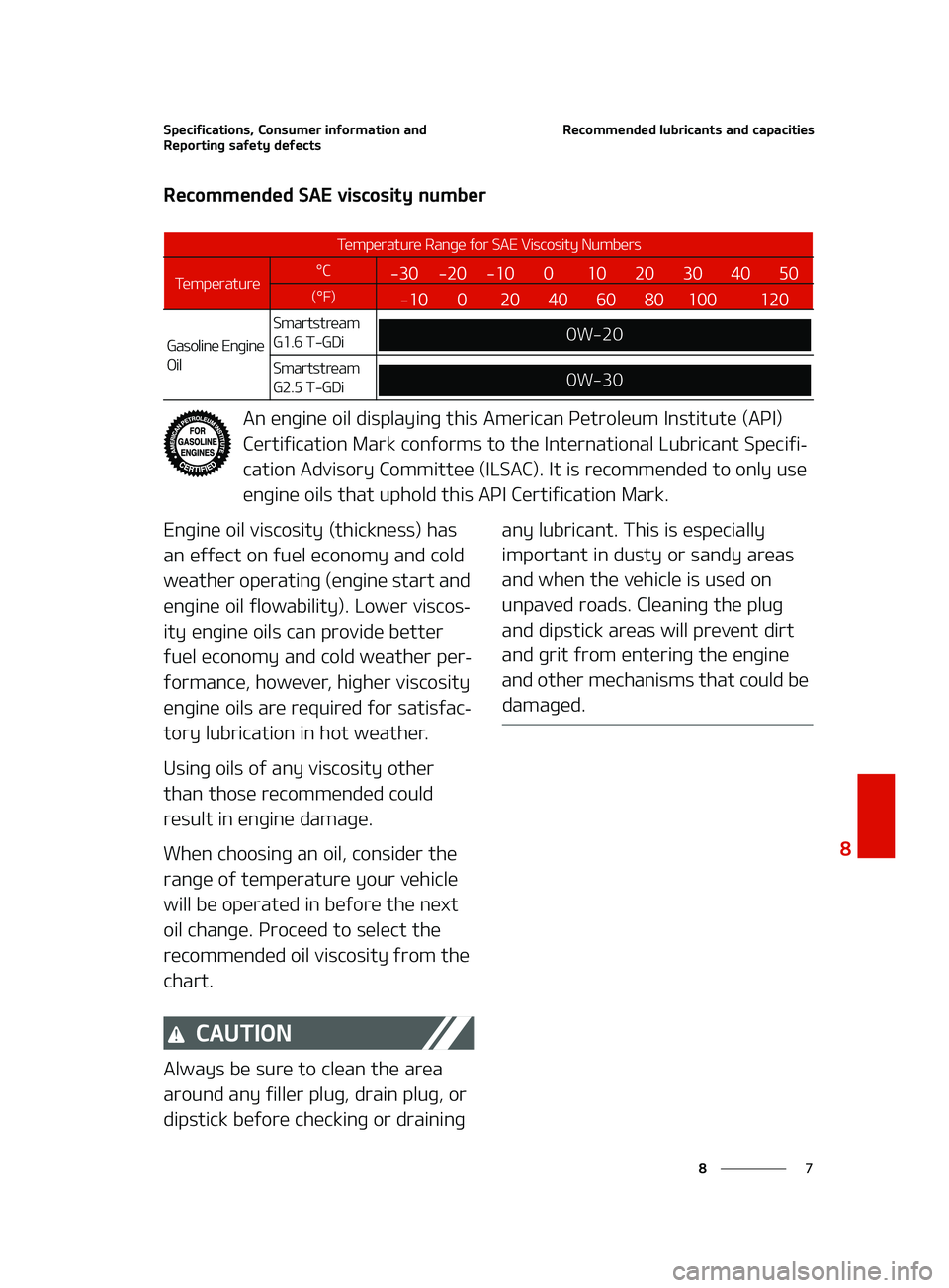 KIA FORTE 2022  Owners Manual �
�
�
�4�Q�F�D�J�G�J�D�B�U�J�P�O�T�
��$�P�O�T�V�N�F�S��J�O�G�P�S�N�B�U�J�P�O��B�O�E�
�3�F�Q�P�S�U�J�O�H��T�B�G�F�U�Z��E�F�G�F�D�U�T�3�F�D�P�N�N�F�O�E�F�E��M�V�C�S�J�D�B�O�U�T��B�O�E��D�B�Q