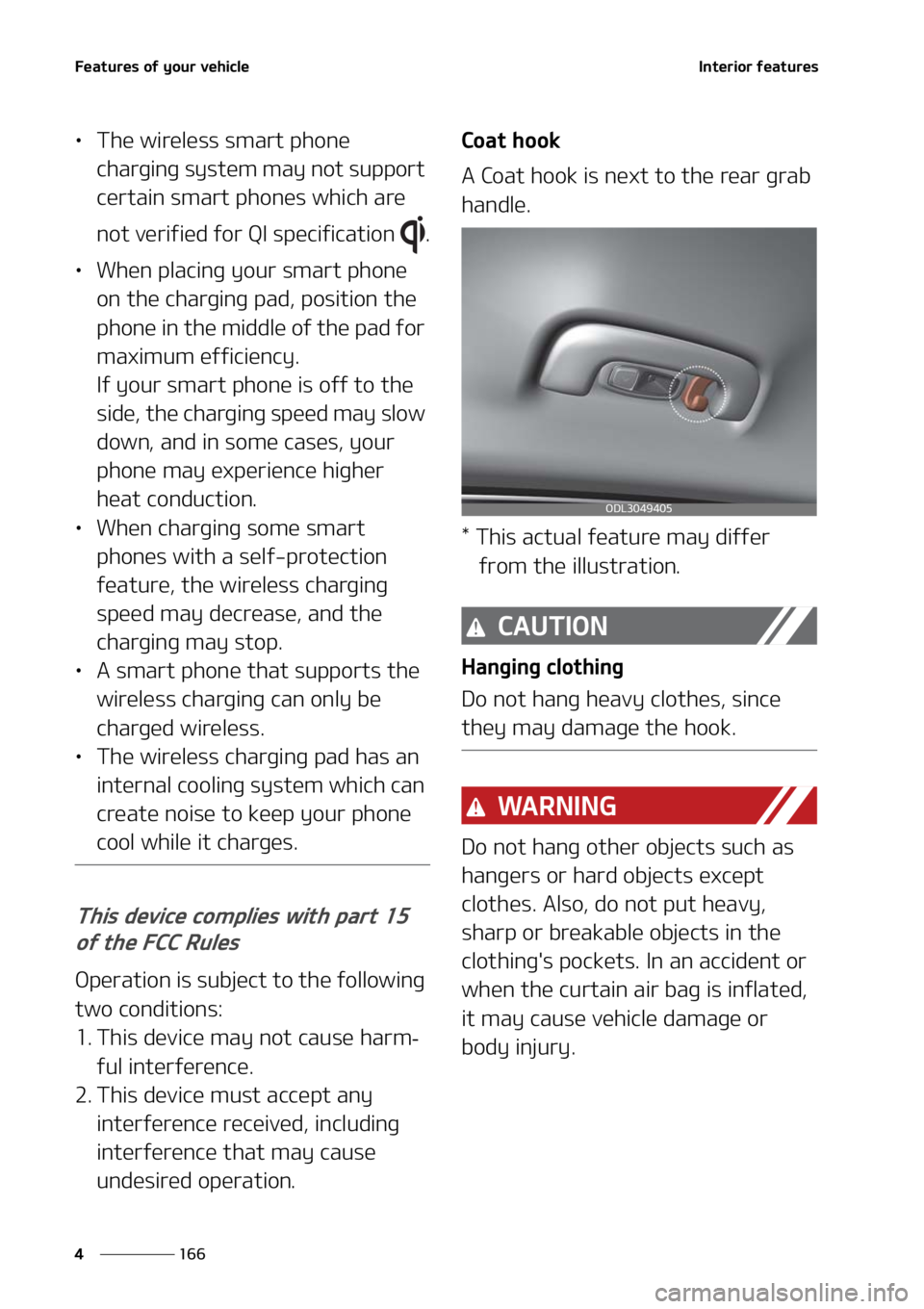 KIA FORTE 2021  Owners Manual ��F�B�U�V�S�F�T��P�G��Z�P�V�S��W�F�I�J�D�M�F
���
�
�*�O�U�F�S�J�P�S��G�F�B�U�V�S�F�T
LÜ �5�I�F��X�J�S�F�M�F�T�T��T�N�B�S�U��Q�I�P�O�F�
�D�I�B�S�H�J�O�H��T�Z�T�U�F�N��N�B�Z��O�P�U��T�