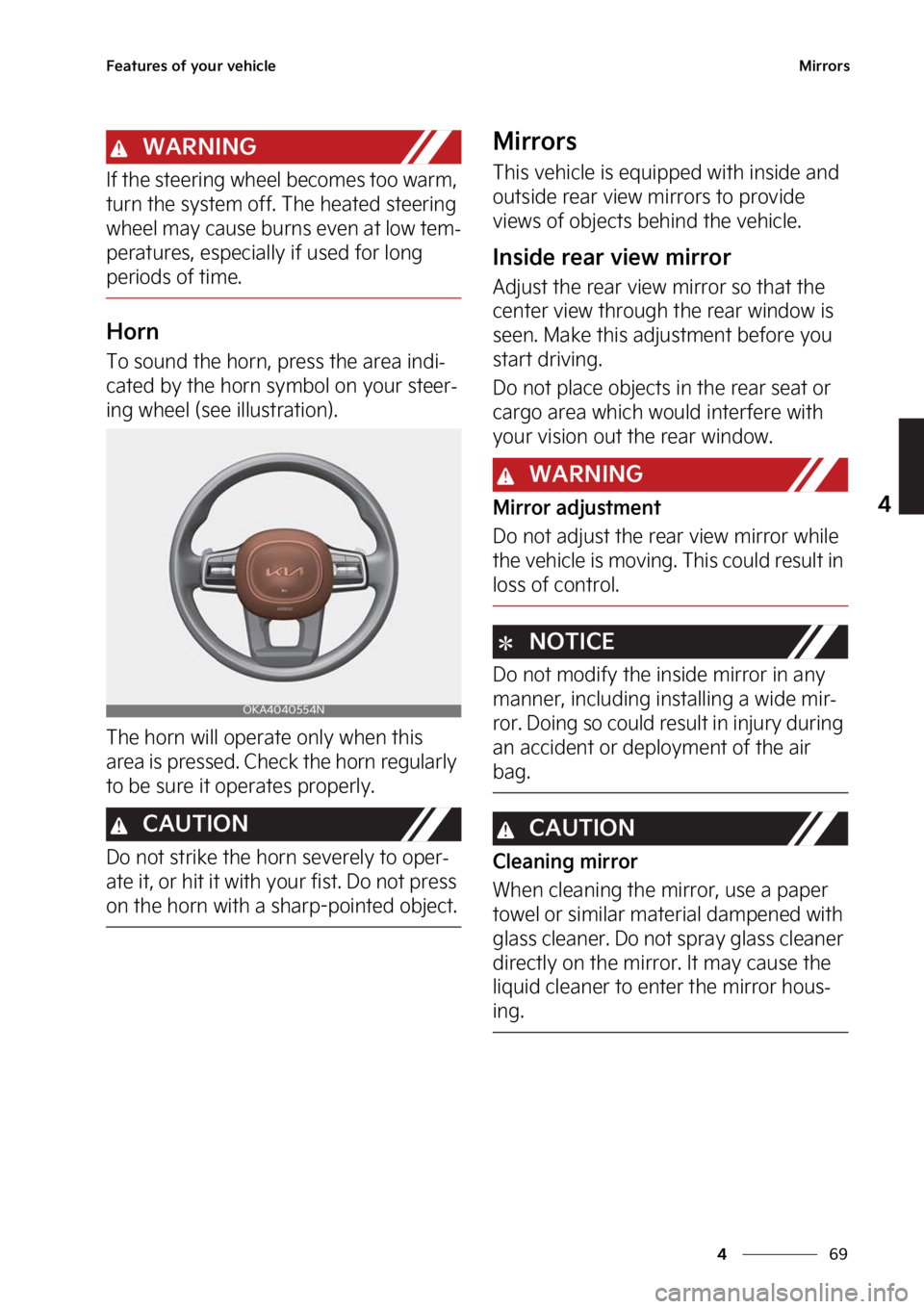 KIA CARNIVAL 2023  Owners Manual ��
�
�
��F�B�U�V�S�F�T��P�G��Z�P�V�S��W�F�I�J�D�M�F�.�J�S�S�P�S�T
�8�"�3�/�*�/�(
�*�G��U�I�F��T�U�F�F�S�J�O�H��X�I�F�F�M��C�F�D�P�N�F�T��U�P�P��X�B�S�N�
�
�U�V�S�O��U�I�F��T�Z�T�U�F�N