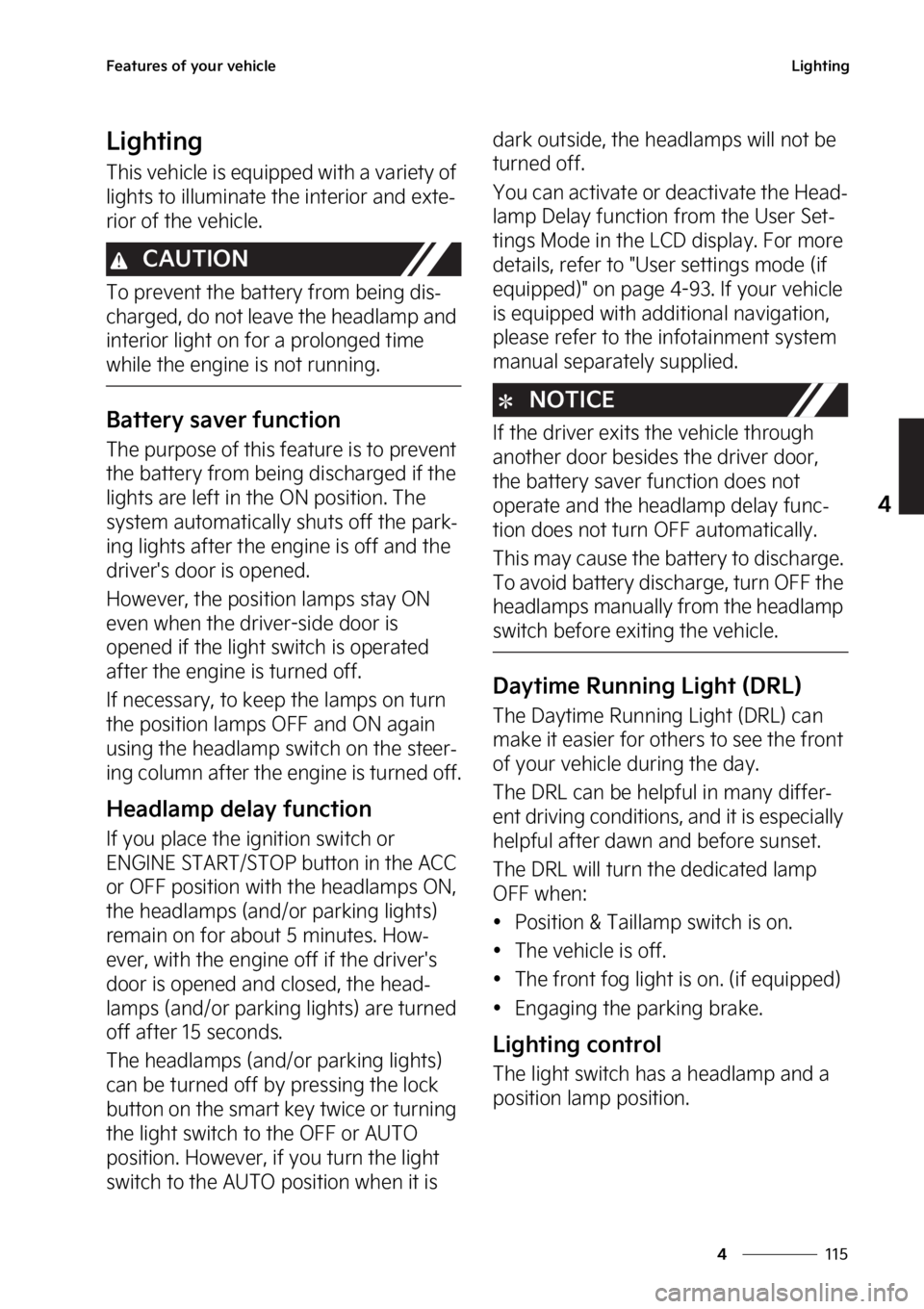 KIA CARNIVAL 2023  Owners Manual ���
�
�
��F�B�U�V�S�F�T��P�G��Z�P�V�S��W�F�I�J�D�M�F�-�J�H�I�U�J�O�H
�-�J�H�I�U�J�O�H
�5�I�J�T��W�F�I�J�D�M�F��J�T��F�R�V�J�Q�Q�F�E��X�J�U�I��B��W�B�S�J�F�U�Z��P�G�
�M�J�H�I�U�T��U�P