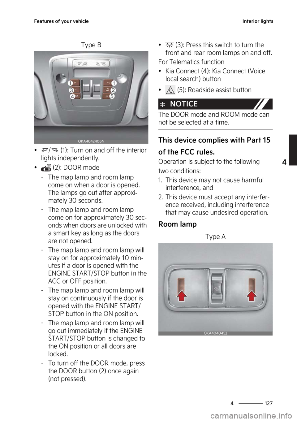 KIA CARNIVAL 2023  Owners Manual ���
�
�
��F�B�U�V�S�F�T��P�G��Z�P�V�S��W�F�I�J�D�M�F�*�O�U�F�S�J�P�S��M�J�H�I�U�T
�5�Z�Q�F��#
