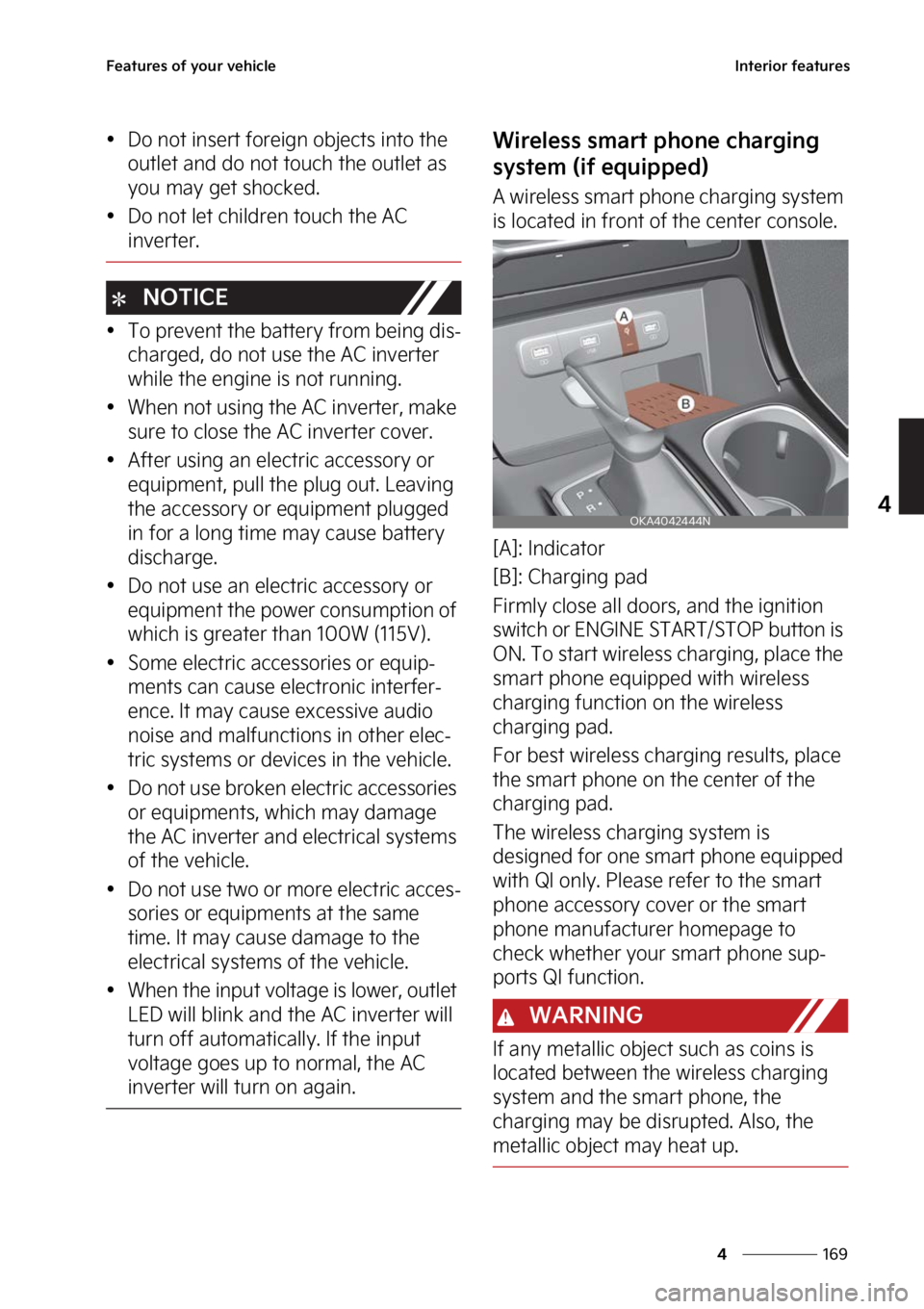 KIA CARNIVAL 2023  Owners Manual ���
�
�
��F�B�U�V�S�F�T��P�G��Z�P�V�S��W�F�I�J�D�M�F�*�O�U�F�S�J�P�S��G�F�B�U�V�S�F�T
