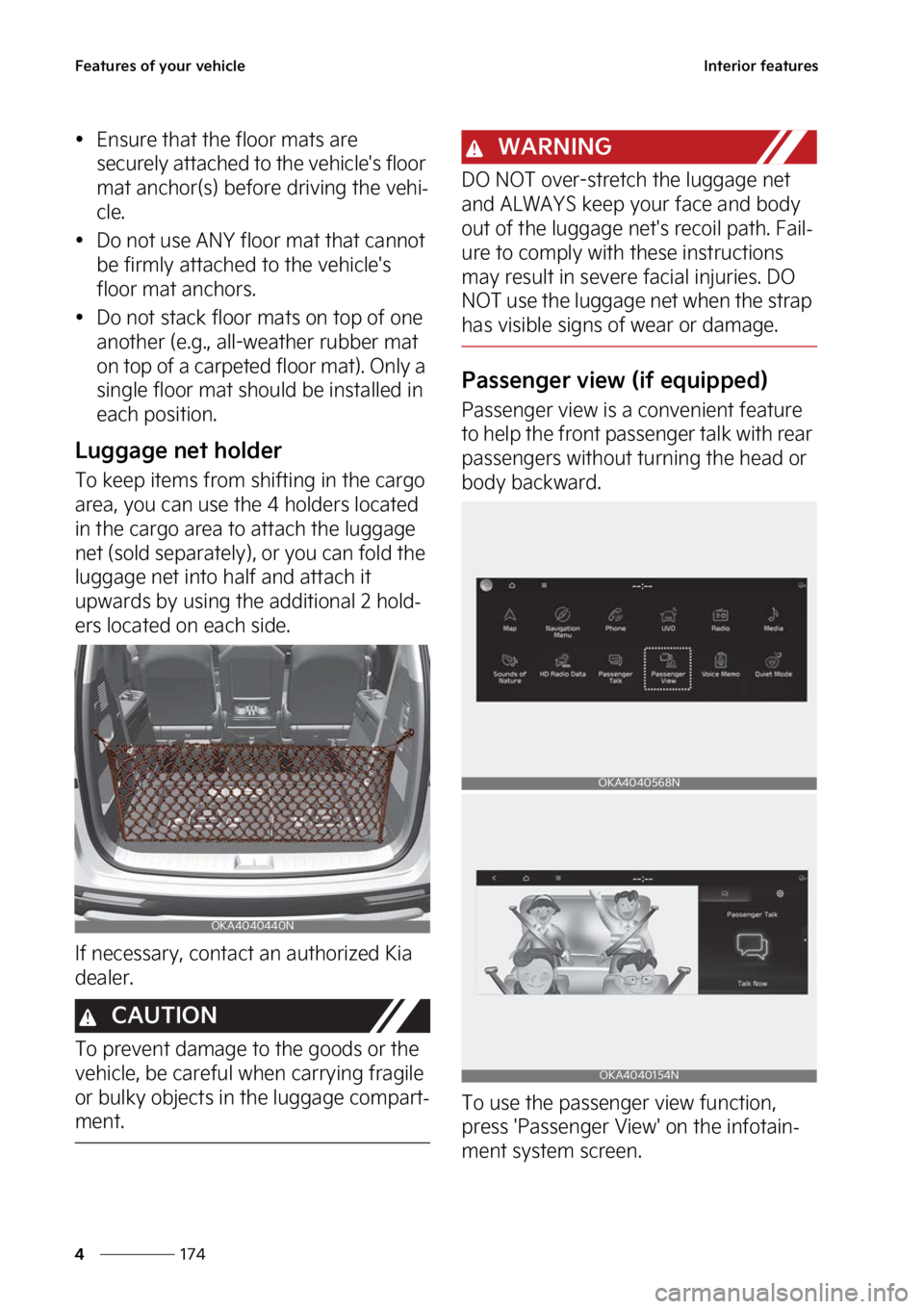 KIA CARNIVAL 2023  Owners Manual ��F�B�U�V�S�F�T��P�G��Z�P�V�S��W�F�I�J�D�M�F
���
�
�*�O�U�F�S�J�P�S��G�F�B�U�V�S�F�T
