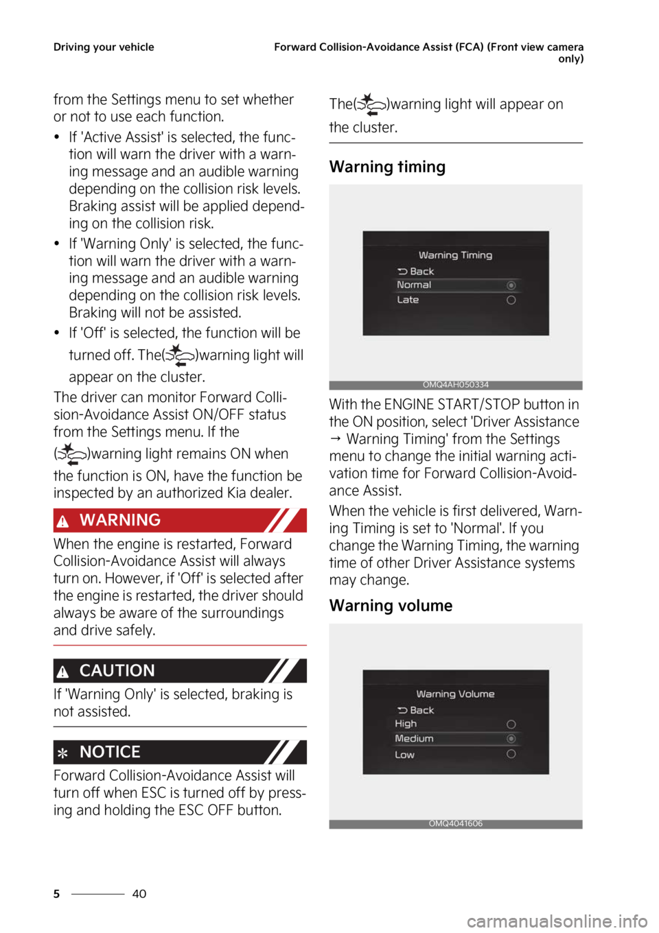 KIA CARNIVAL 2023  Owners Manual �%�S�J�W�J�O�H��Z�P�V�S��W�F�I�J�D�M�F
��
�
��P�S�X�B�S�E��$�P�M�M�J�T�J�P�O��"�W�P�J�E�B�O�D�F��"�T�T�J�T�U��	��$�"�
��	��S�P�O�U��W�J�F�X��D�B�N�F�S�B
�P�O�M�Z�

�G�S�P�N��U�I�F��4�