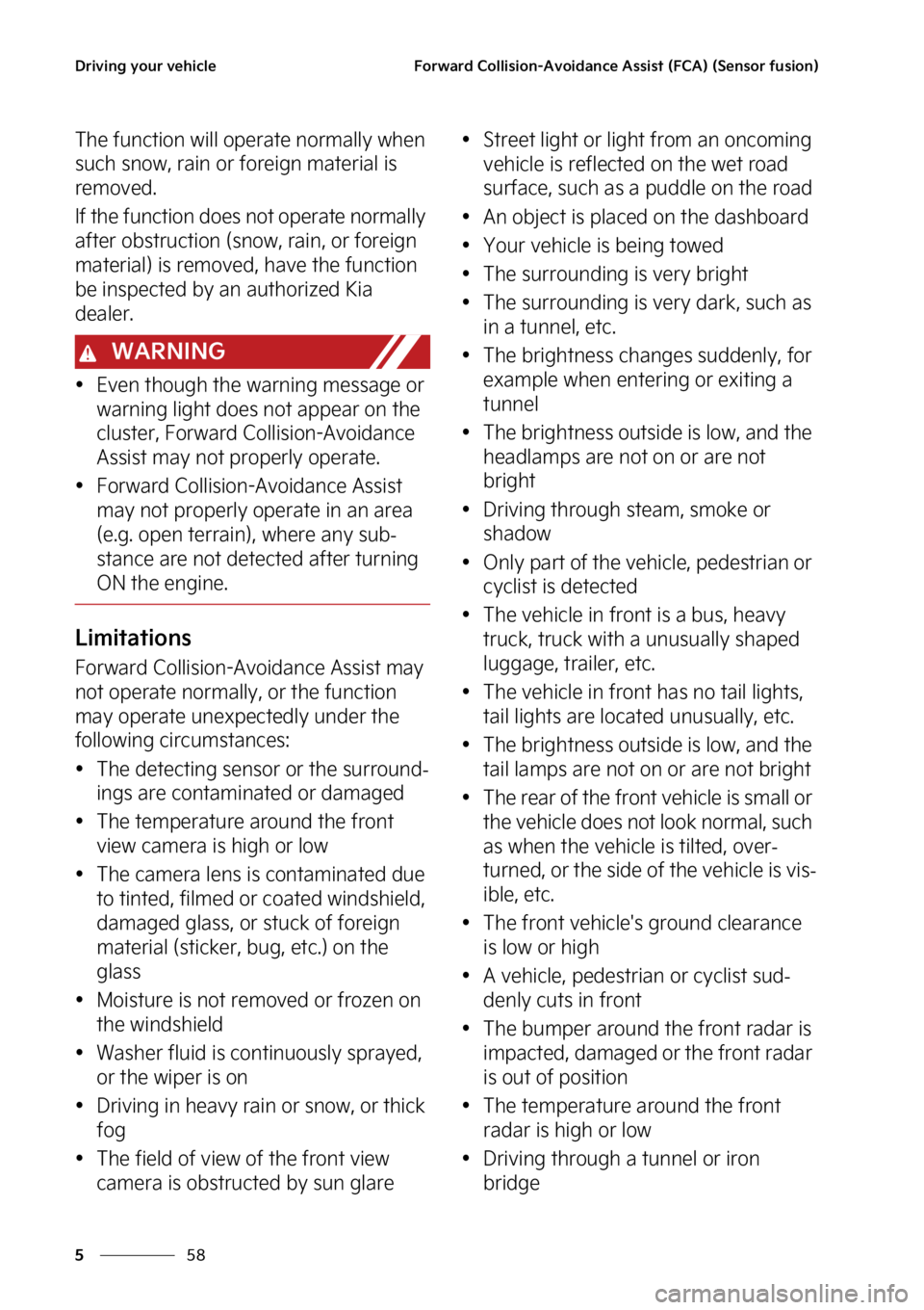 KIA CARNIVAL 2023  Owners Manual �%�S�J�W�J�O�H��Z�P�V�S��W�F�I�J�D�M�F
��
�
��P�S�X�B�S�E��$�P�M�M�J�T�J�P�O��"�W�P�J�E�B�O�D�F��"�T�T�J�T�U��	��$�"�
��	�4�F�O�T�P�S��G�V�T�J�P�O�

�5�I�F��G�V�O�D�U�J�P�O��X�J�M�M��P