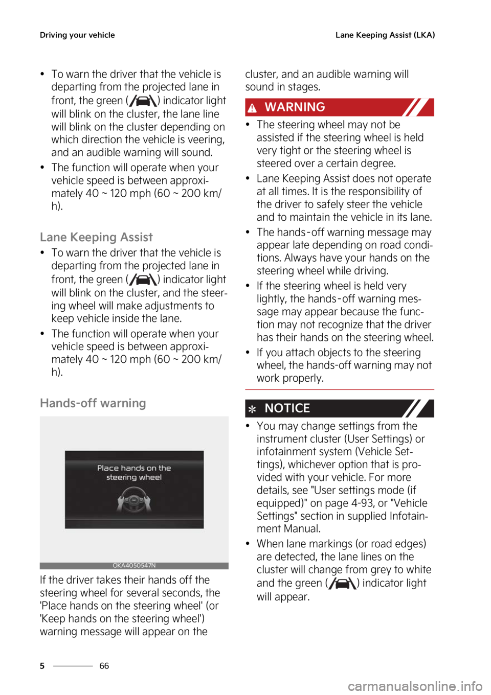 KIA CARNIVAL 2023  Owners Manual �%�S�J�W�J�O�H��Z�P�V�S��W�F�I�J�D�M�F
��
�
�-�B�O�F��,�F�F�Q�J�O�H��"�T�T�J�T�U��	�-�,�"�

