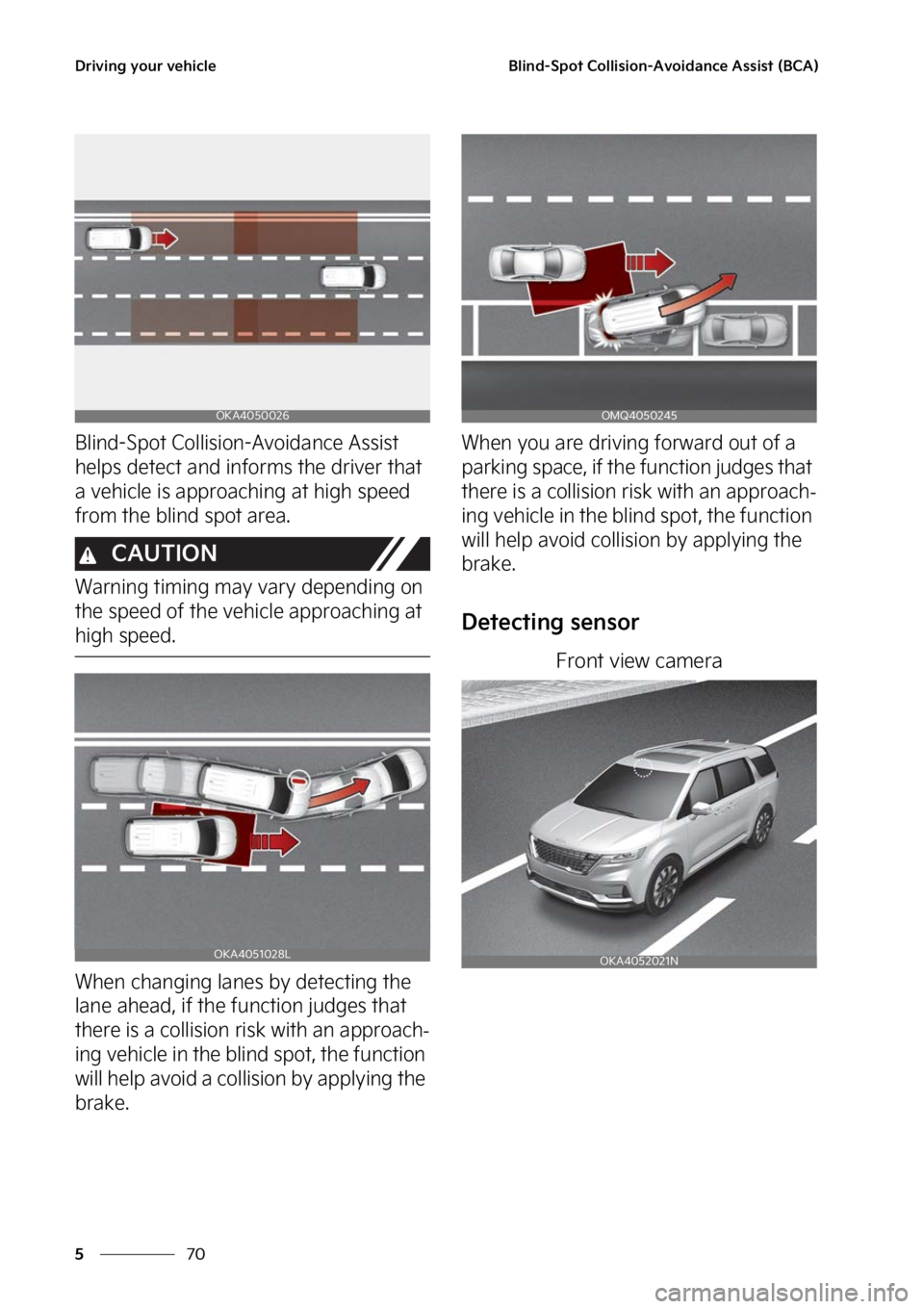 KIA CARNIVAL 2023  Owners Manual �%�S�J�W�J�O�H��Z�P�V�S��W�F�I�J�D�M�F
��
�
�#�M�J�O�E��4�Q�P�U��$�P�M�M�J�T�J�P�O��"�W�P�J�E�B�O�D�F��"�T�T�J�T�U��	�#�$�"�

�#�M�J�O�E��4�Q�P�U��$�P�M�M�J�T�J�P�O��"�W�P�J�E�B�O�D�F��"
