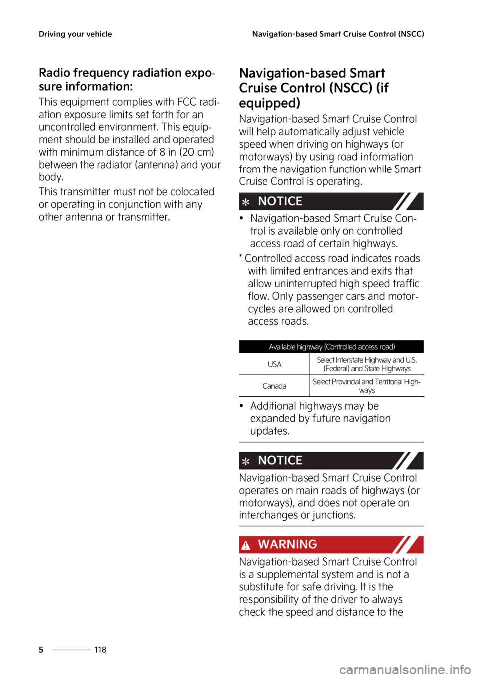 KIA CARNIVAL 2023  Owners Manual �%�S�J�W�J�O�H��Z�P�V�S��W�F�I�J�D�M�F
���
�
�/�B�W�J�H�B�U�J�P�O��C�B�T�F�E��4�N�B�S�U��$�S�V�J�T�F��$�P�O�U�S�P�M��	�/�4�$�$�

�3�B�E�J�P��G�S�F�R�V�F�O�D�Z��S�B�E�J�B�U�J�P�O��F�Y�Q�P