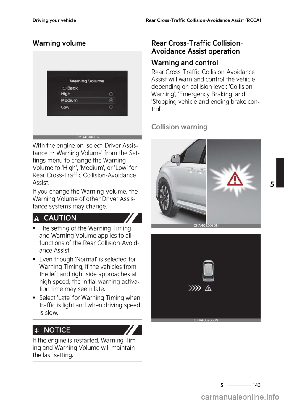 KIA CARNIVAL 2023  Owners Manual ���
�
�
�%�S�J�W�J�O�H��Z�P�V�S��W�F�I�J�D�M�F�3�F�B�S��$�S�P�T�T��5�S�B�G�G�J�D��$�P�M�M�J�T�J�P�O��"�W�P�J�E�B�O�D�F��"�T�T�J�T�U��	�3�$�$�"�

�8�B�S�O�J�O�H��W�P�M�V�N�F
�8�J�U�I��U�