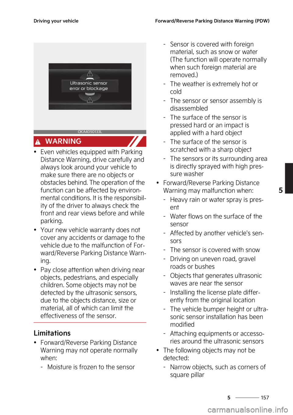 KIA CARNIVAL 2023  Owners Manual ���
�
�
�%�S�J�W�J�O�H��Z�P�V�S��W�F�I�J�D�M�F��P�S�X�B�S�E��3�F�W�F�S�T�F��1�B�S�L�J�O�H��%�J�T�U�B�O�D�F��8�B�S�O�J�O�H��	�1�%�8�

�8�"�3�/�*�/�(
