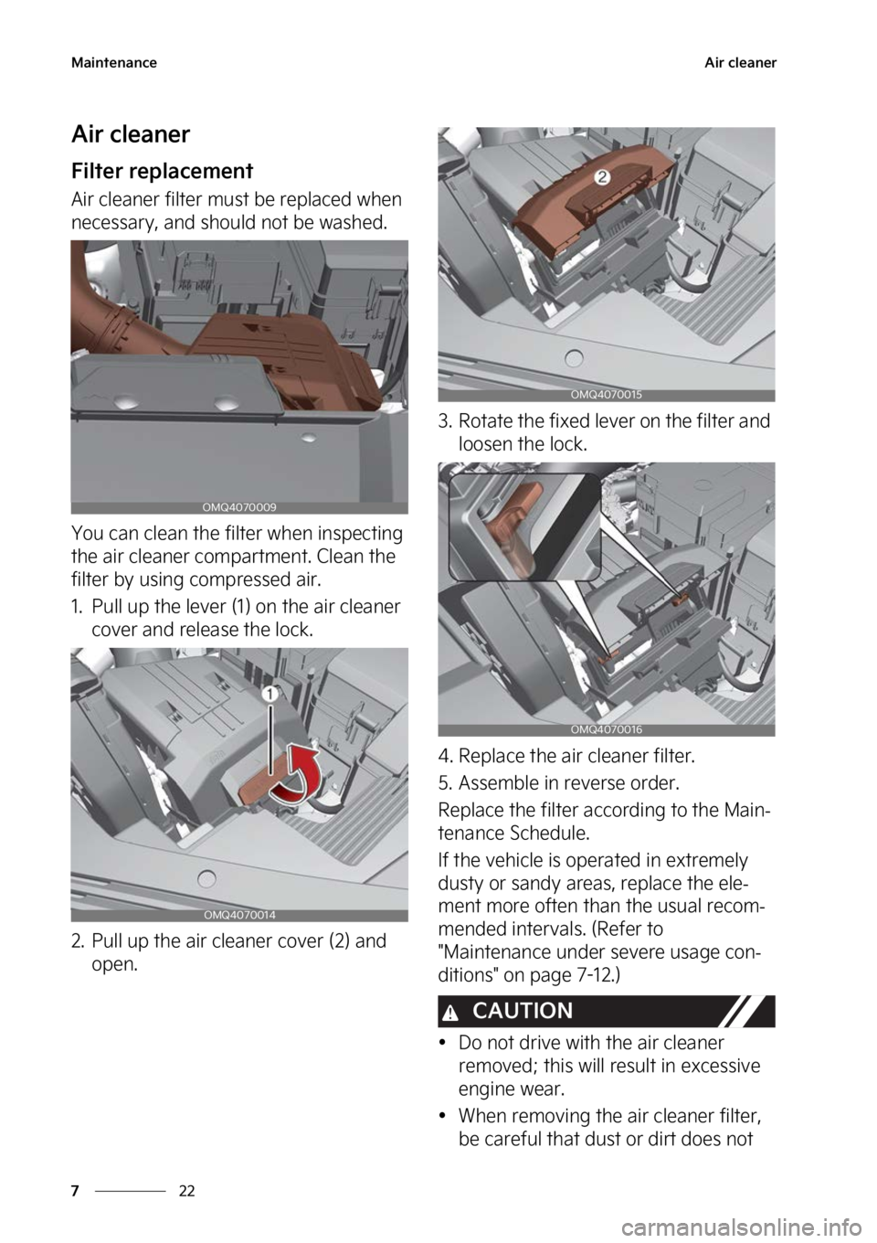 KIA CARNIVAL 2023  Owners Manual �.�B�J�O�U�F�O�B�O�D�F
��
�
�"�J�S��D�M�F�B�O�F�S
�"�J�S��D�M�F�B�O�F�S
��J�M�U�F�S��S�F�Q�M�B�D�F�N�F�O�U
�"�J�S��D�M�F�B�O�F�S��G�J�M�U�F�S��N�V�T�U��C�F��S�F�Q�M�B�D�F�E��X�I�F�O�
�O�