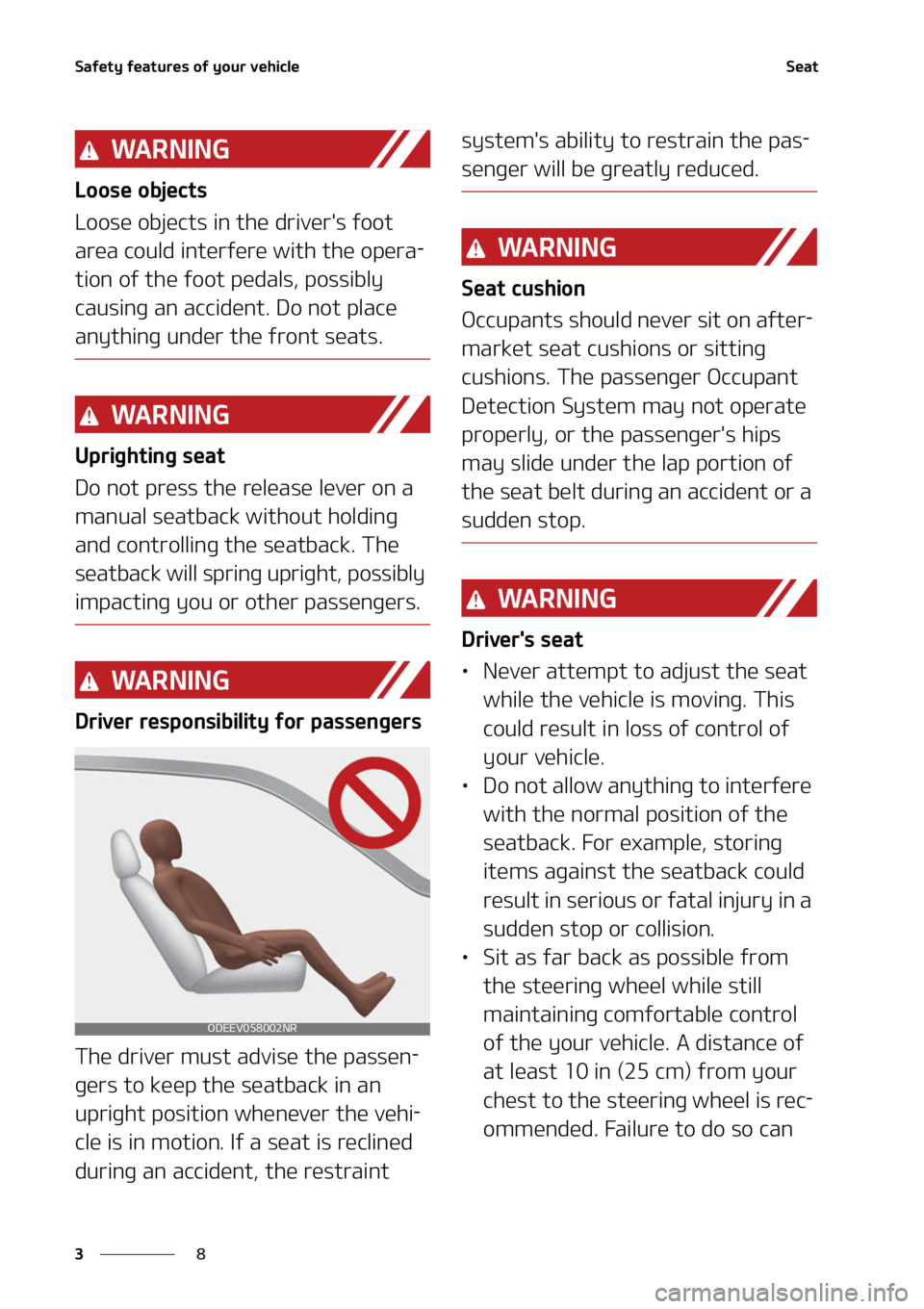 KIA CARNIVAL 2022 Owners Guide �4�B�G�F�U�Z��G�F�B�U�V�S�F�T��P�G��Z�P�V�S��W�F�I�J�D�M�F
�
�
�4�F�B�U
�8�" �3 �/ �* �/ �(
�-�P�P�T�F��P�C�K�F�D�U�T
�-�P�P�T�F��P�C�K�F�D�U�T��J�O��U�I�F��E�S�J�W�F�S��T��G�P�P�U�
�B�S