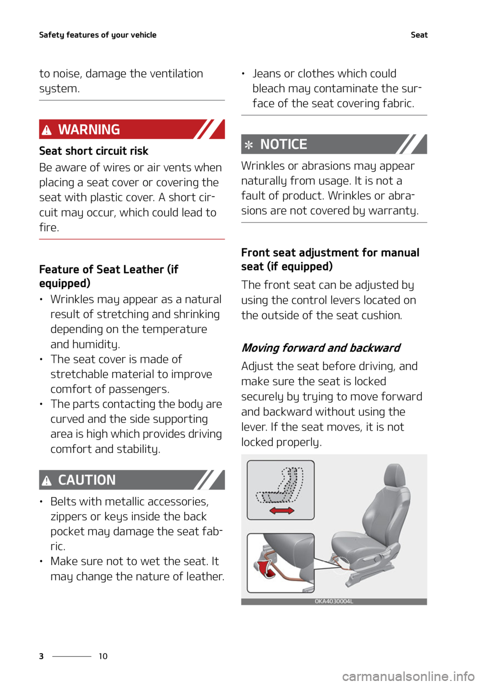 KIA CARNIVAL 2022 Owners Guide �4�B�G�F�U�Z��G�F�B�U�V�S�F�T��P�G��Z�P�V�S��W�F�I�J�D�M�F
��
�
�4�F�B�U
�U�P��O�P�J�T�F�
��E�B�N�B�H�F��U�I�F��W�F�O�U�J�M�B�U�J�P�O�
�T�Z�T�U�F�N�
�8�" �3 �/ �* �/ �(
�4�F�B�U��T�I�P�S