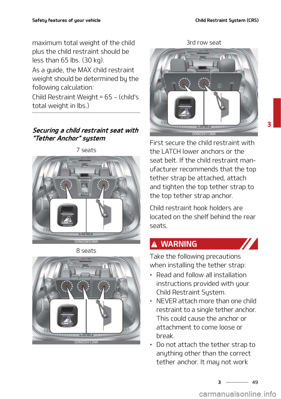 KIA TELLURIDE 2022 Manual PDF ��
�
�
�4�B�G�F�U�Z��G�F�B�U�V�S�F�T��P�G��Z�P�V�S��W�F�I�J�D�M�F�$�I�J�M�E��3�F�T�U�S�B�J�O�U��4�Z�T�U�F�N��	�$�3�4�

�N�B�Y�J�N�V�N��U�P�U�B�M��X�F�J�H�I�U��P�G��U�I�F��D�I�J�M�E�
�