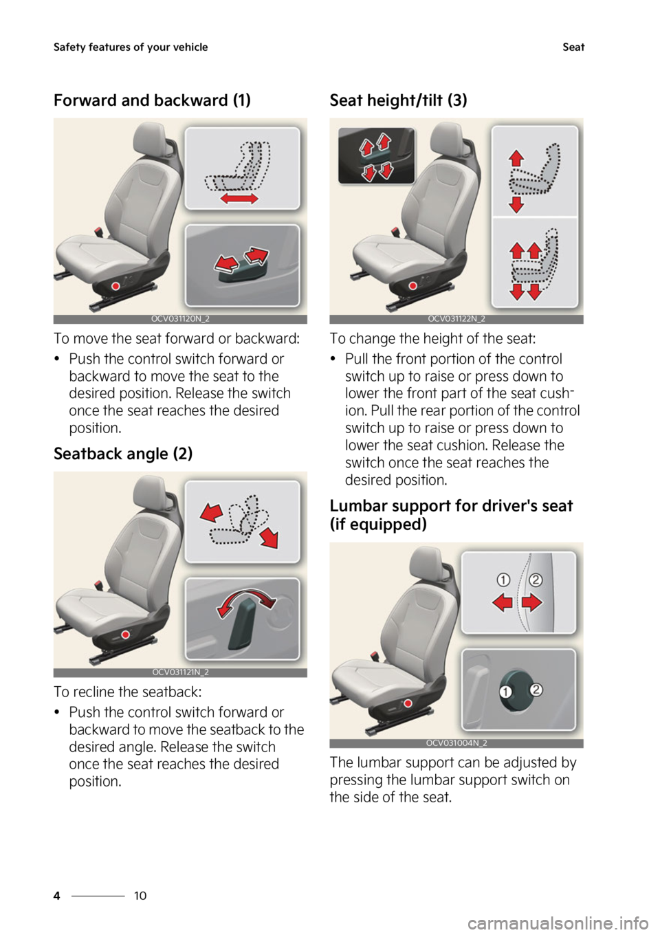 KIA EV6 2022 Manual Online �4�B�G�F�U�Z��G�F�B�U�V�S�F�T��P�G��Z�P�V�S��W�F�I�J�D�M�F
��
�
�4�F�B�U
��P�S�X�B�S�E��B�O�E��C�B�D�L�X�B�S�E��	��

�5�P��N�P�W�F��U�I�F��T�F�B�U��G�P�S�X�B�S�E��P�S��C�B�D�L�X�B�S�
