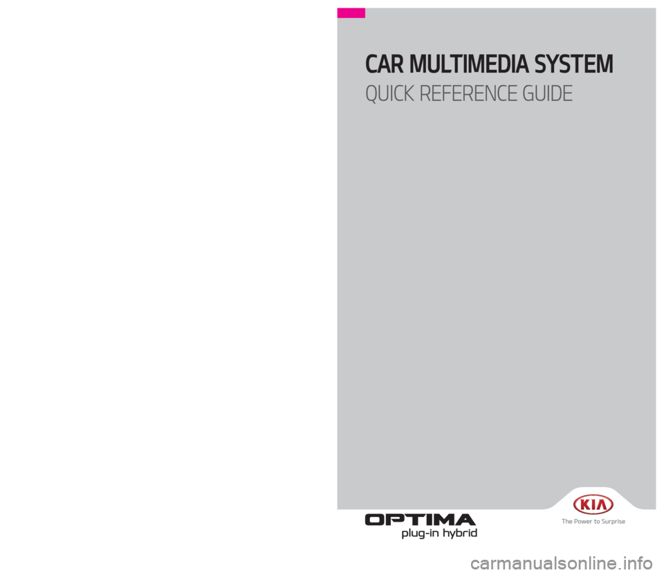 KIA SEDONA 2018  Navigation System Quick Reference Guide 