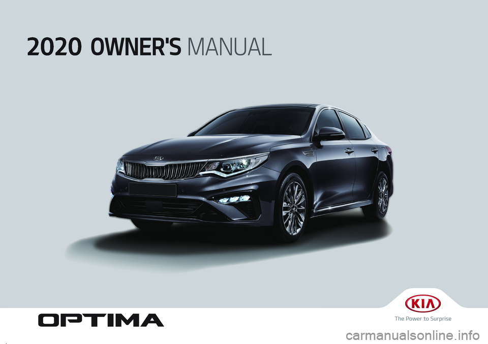 KIA OPTIMA 2020  Features and Functions Guide 
