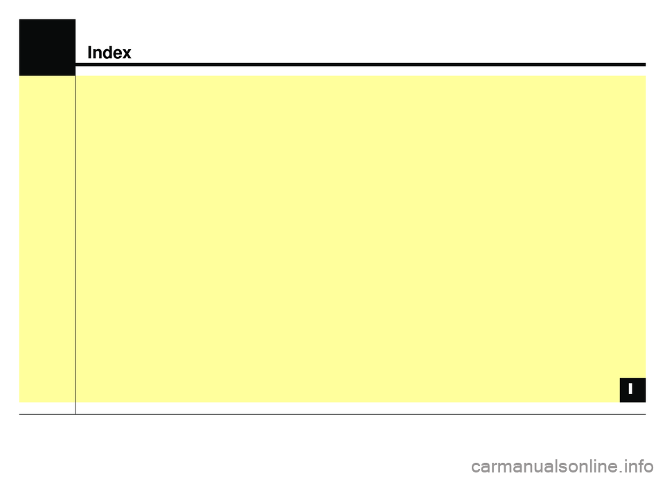 KIA SOUL EV 2019  Owners Manual Index
I 