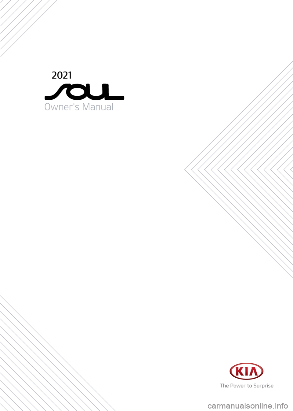 KIA SOUL 2021  Owners Manual 