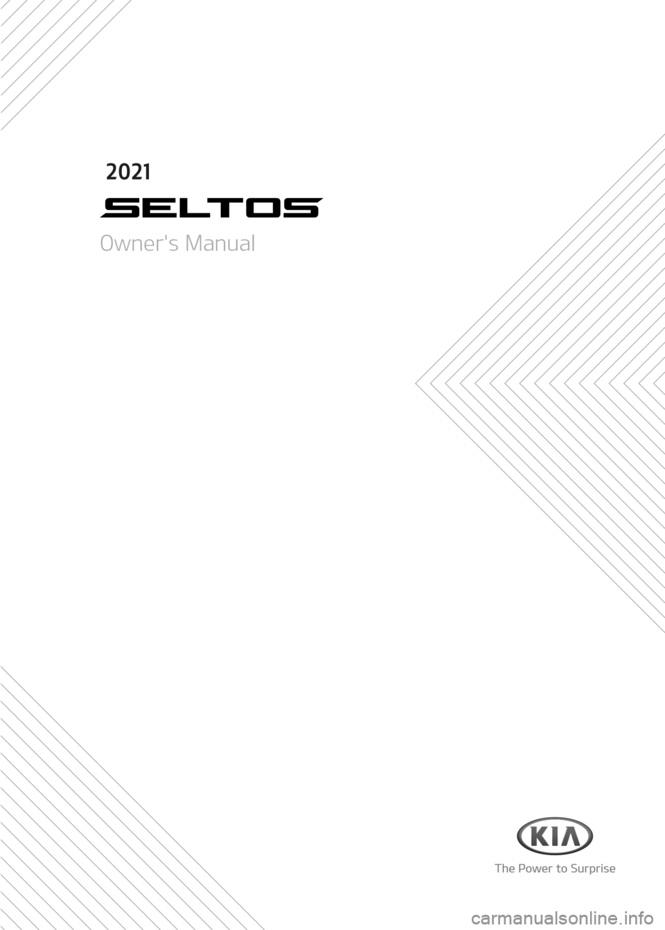 KIA SELTOS 2021  Owners Manual 