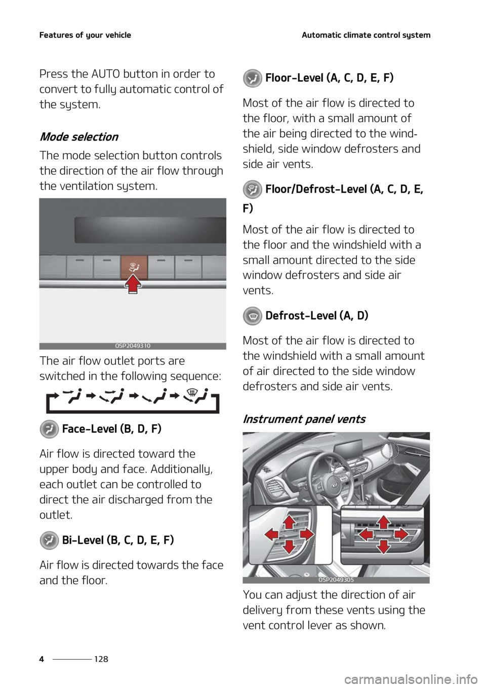 KIA SELTOS 2021  Owners Manual ��F�B�U�V�S�F�T��P�G��Z�P�V�S��W�F�I�J�D�M�F
���
�
�"�V�U�P�N�B�U�J�D��D�M�J�N�B�U�F��D�P�O�U�S�P�M��T�Z�T�U�F�N
�1�S�F�T�T��U�I�F��"�6�5�0��C�V�U�U�P�O��J�O��P�S�E�F�S��U�P�
�D�P�O�