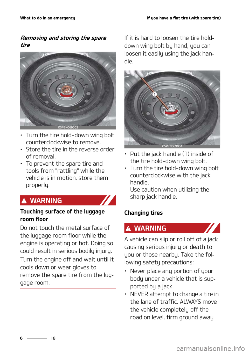 KIA SELTOS 2021  Owners Manual �8�I�B�U��U�P��E�P��J�O��B�O��F�N�F�S�H�F�O�D�Z
��
�
�*�G��Z�P�V��I�B�W�F��B��G�M�B�U��U�J�S�F��	�X�J�U�I��T�Q�B�S�F��U�J�S�F�

�3�F�N�P�W�J�O�H��B�O�E��T�U�P�S�J�O�H��U�I�F��T�Q�B